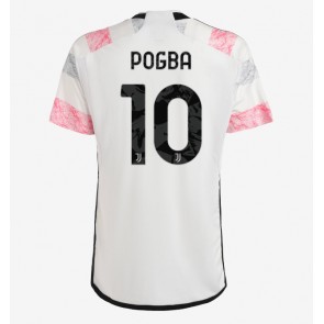 Juventus Paul Pogba #10 Koszulka Wyjazdowych 2023-24 Krótki Rękaw